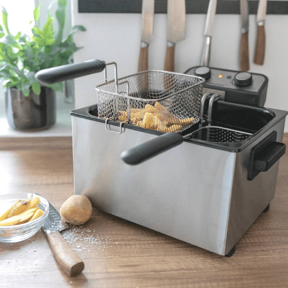 Steba Edelstahl-Fritteuse DF 300 zollfrei