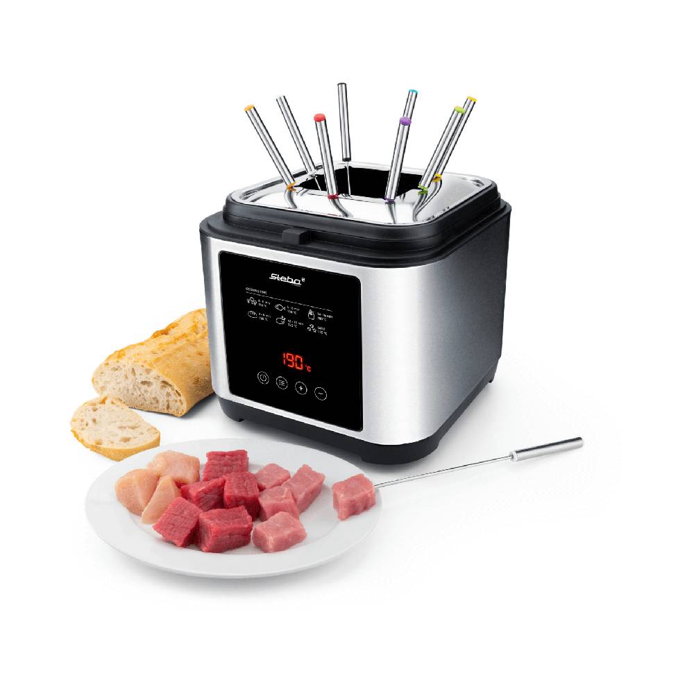 Steba Edelstahl-Fritteuse/Fondue DF 150F 50% Rabatt für begrenzte Zeit