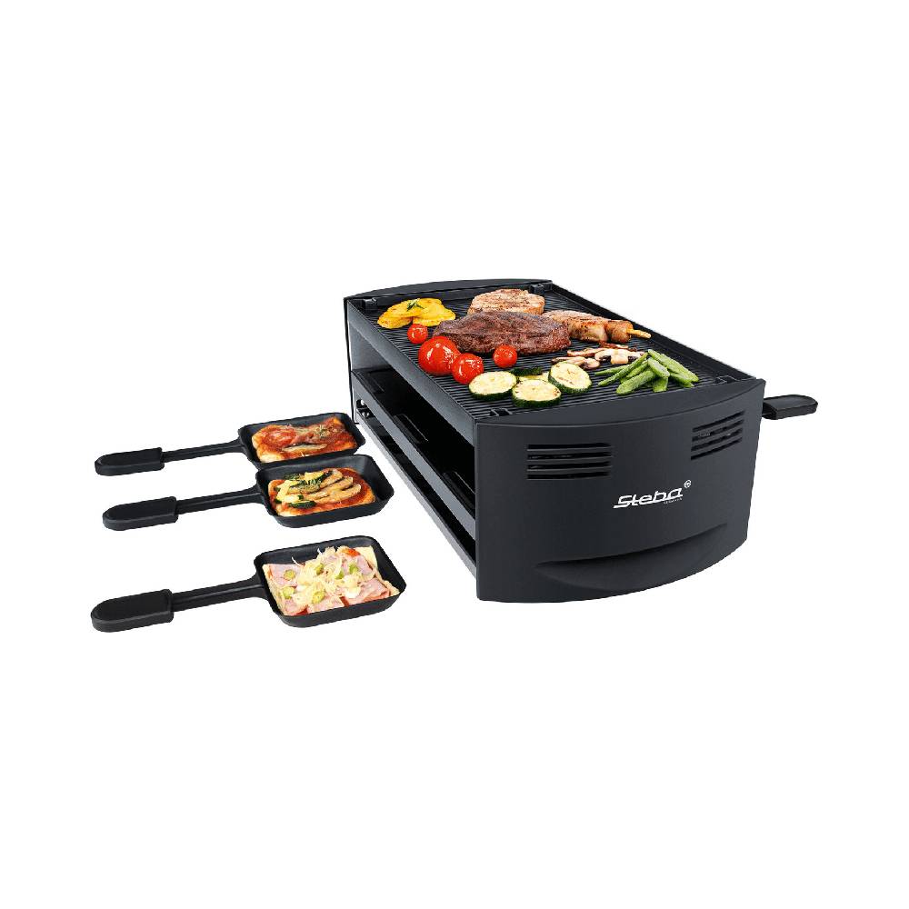 Steba Pizza-Raclette RC 6 BAKE & GRILL Riesige Ersparnisse