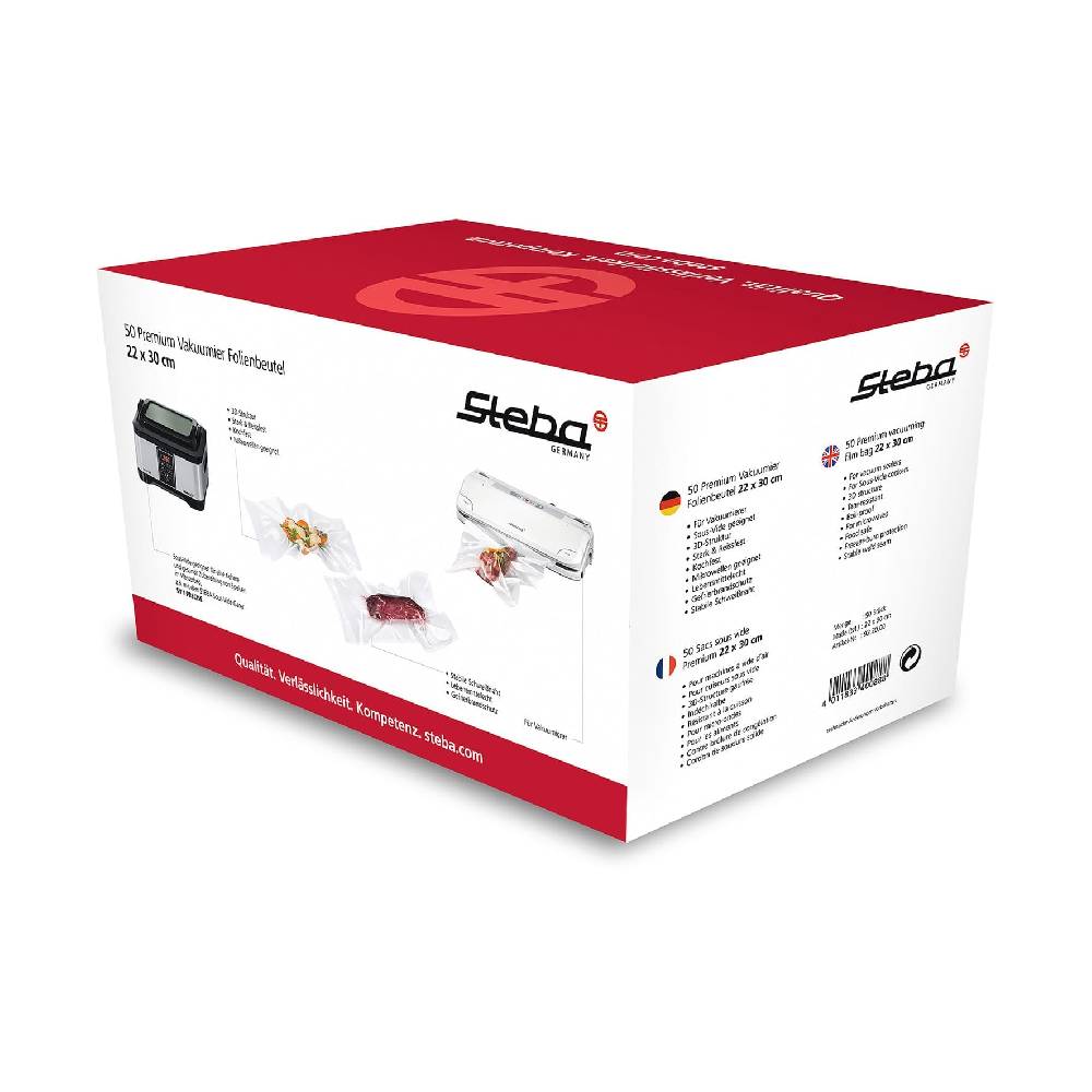Steba Premium Folienbeutel 22 x 30 cm Letzte 3 Tage