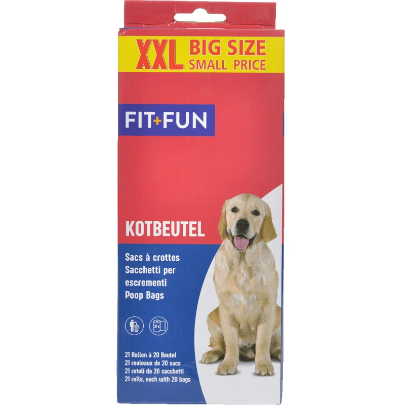 fressnapf FIT+FUN Kotbeutel Multipack 21x20