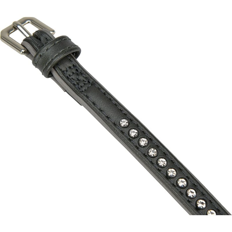 fressnapf MORE Deluxe Halsband Strass anthrazit XXXS Nur noch ein Tag übrig