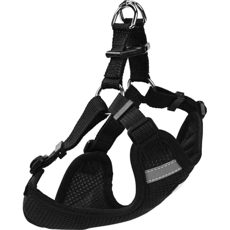 fressnapf AniOne Mesh-Geschirr schwarz 28 cm 40 cm