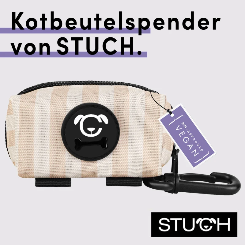 fressnapf STUCH Kotbeutelspender beige Fabrikladen