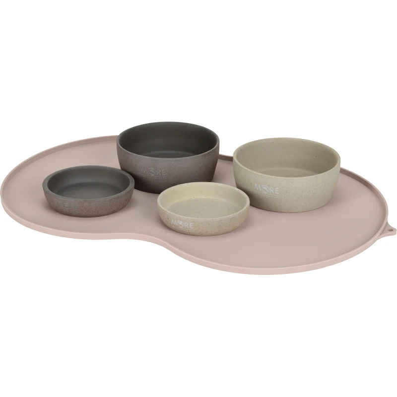 fressnapf AniOne Napfunterlage 8-shape 40 x 30 cm rosa Top Angebot
