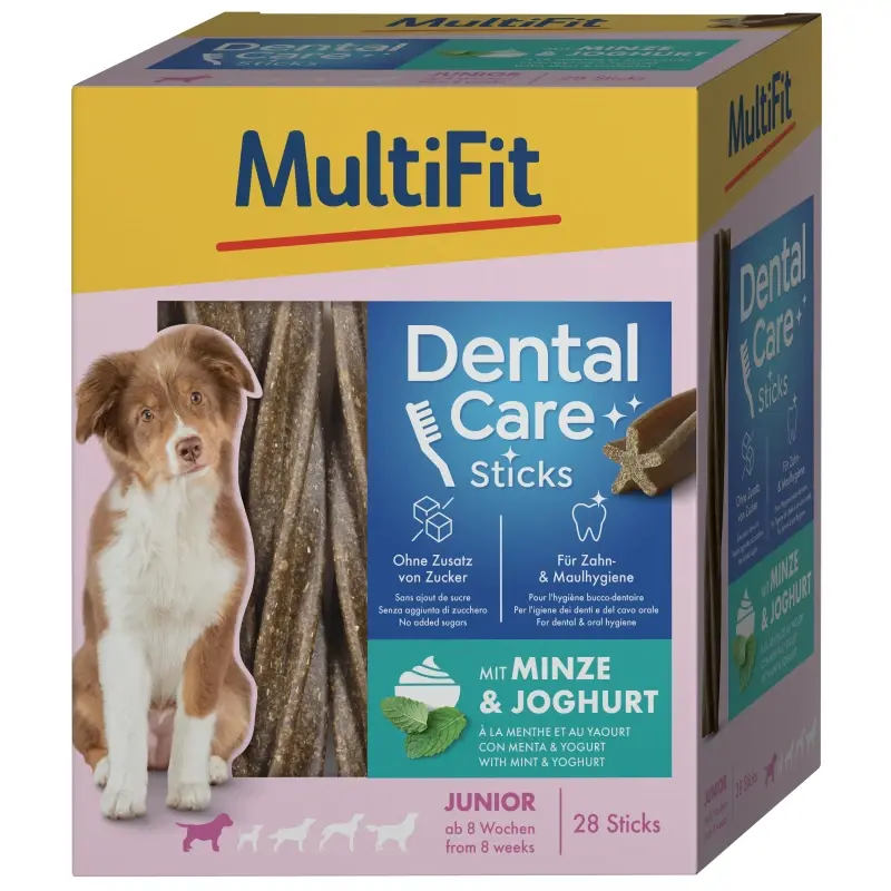 fressnapf MultiFit Mint DentalCare sticks Junior Multipack 28 Stück