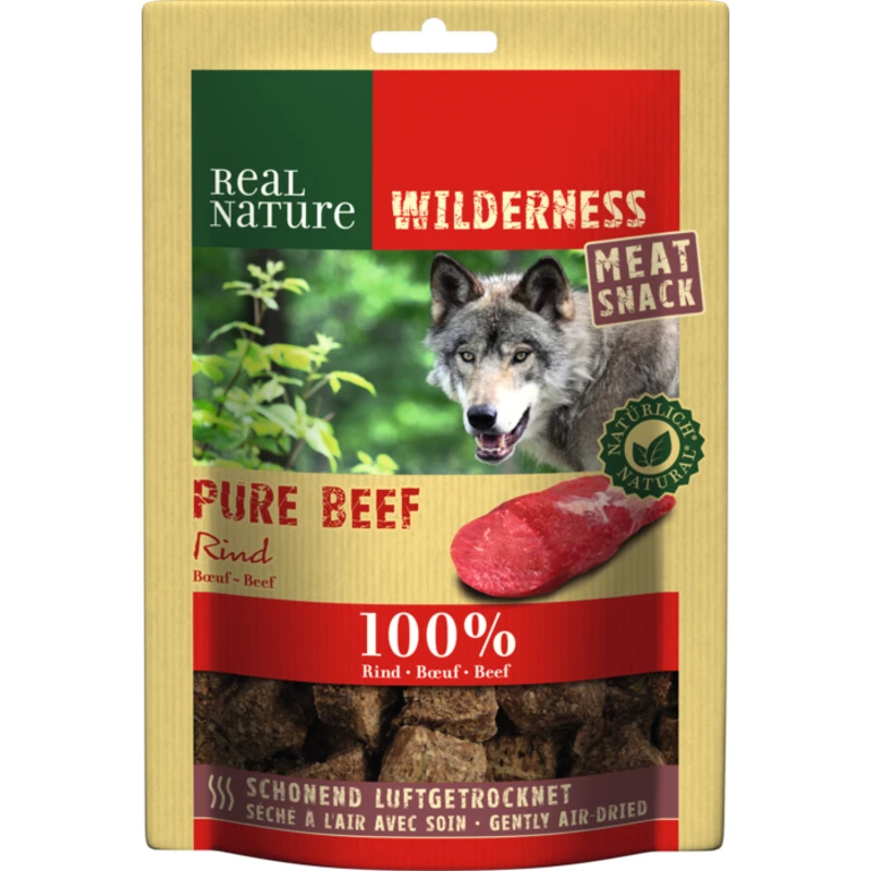 fressnapf REAL NATURE WILDERNESS Meat Snacks 150g Pure Beef