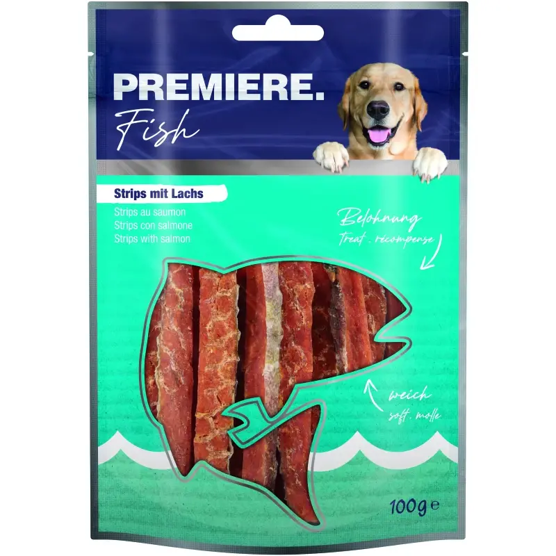 fressnapf PREMIERE Fish Strips mit Lachs 100g Top Angebot