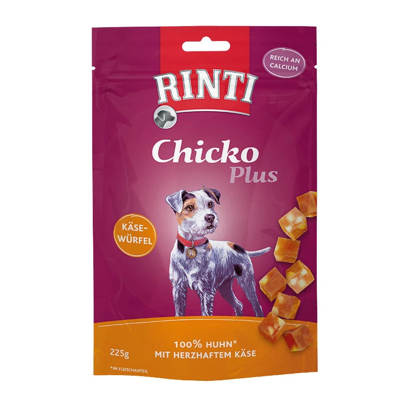 fressnapf RINTI Chicko Plus Käsewürfel Huhn mit Käse 225 g
