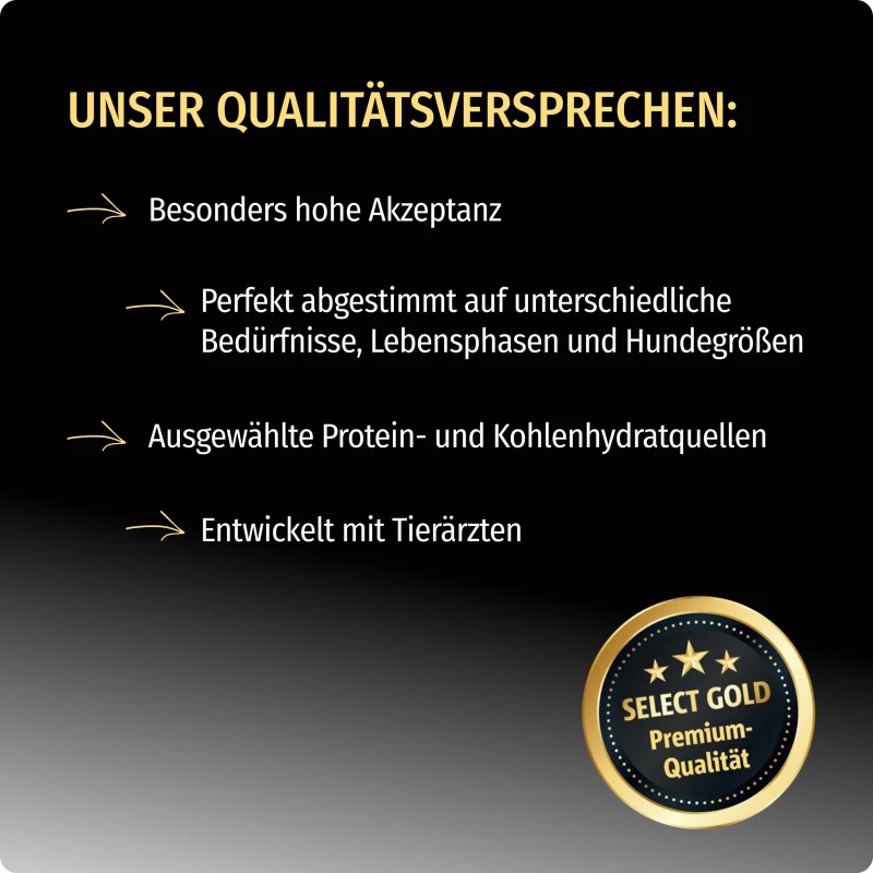 fressnapf SELECT GOLD Sensitive Junior Huhn & Reis 6x800 g Kauf eins, bekomm eins gratis
