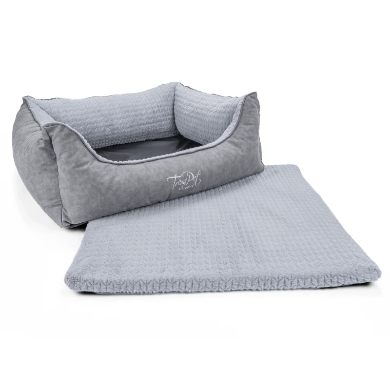 fressnapf TrendPet VitaBed Style orthopädisches Hundebett grau S Günstiger Verkauf