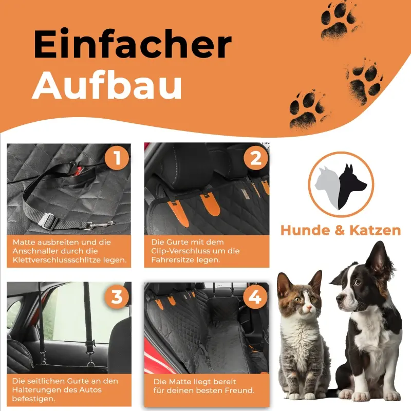 fressnapf Petsation Autoschondecke Hundedecke für Rückbank + Kofferraum Jubiläumsangebot