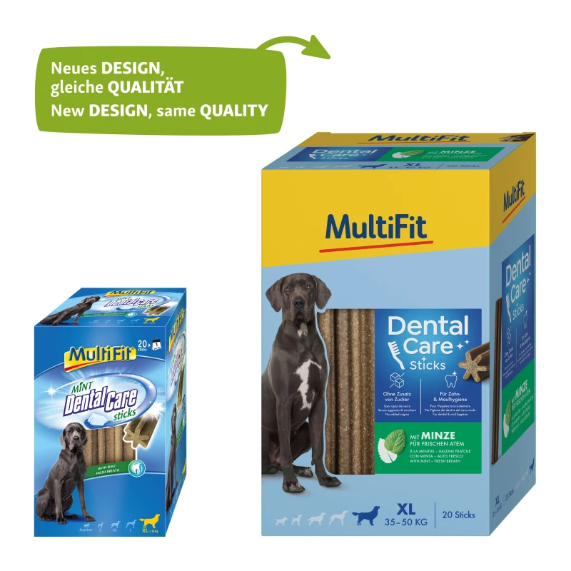 fressnapf MultiFit Mint DentalCare sticks Multipack XL 20x Riesige Ersparnisse
