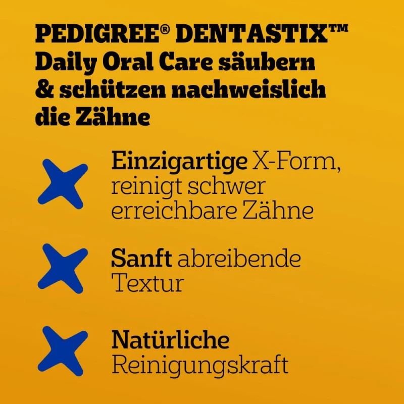fressnapf Pedigree Zahnpflege Dentastix Multipack für mittelgroße Hunde 2x56 Stück Tiefpreis