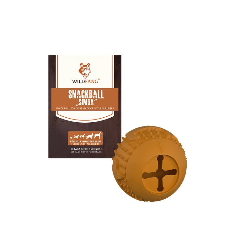 fressnapf Wildfang ® Naturkautschuk Snackball - Snackball "Simba"