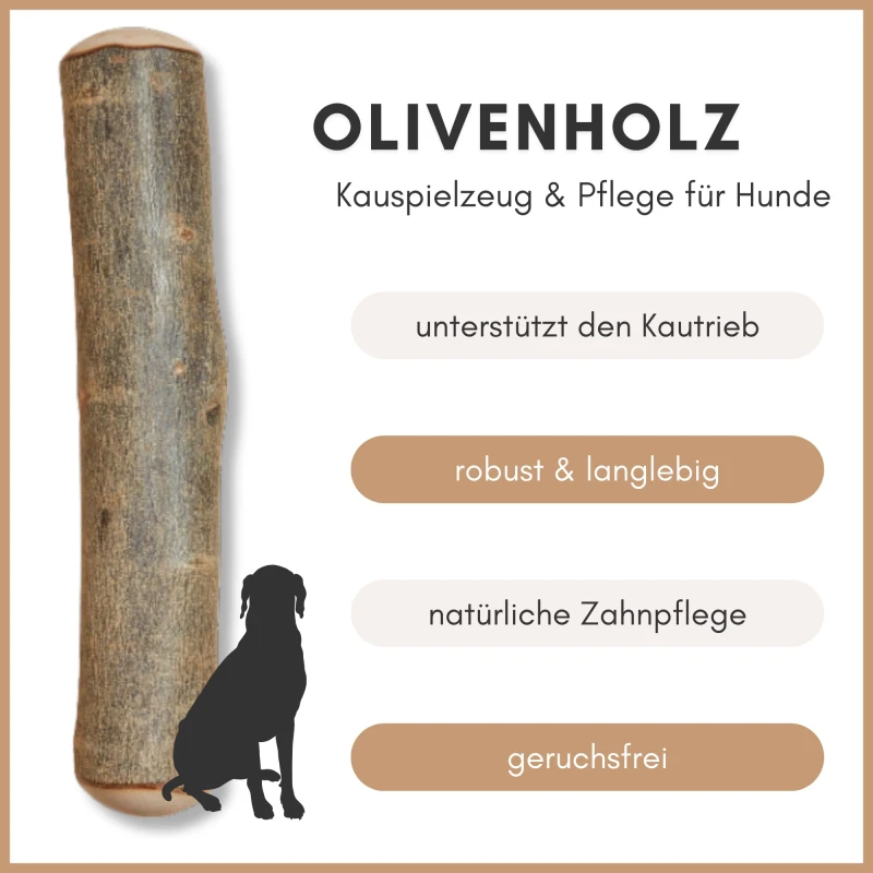 fressnapf Supravit Olivenholz – Robustes Kauspielzeug für Hunde XS 50% Rabatt für begrenzte Zeit