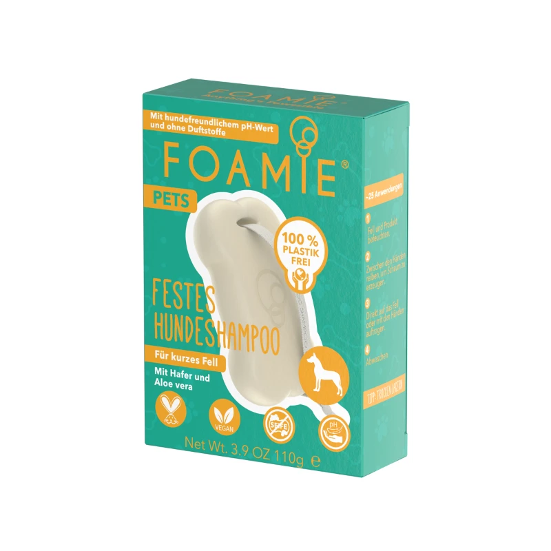 fressnapf New Flag Foamie Hundeshampoo kurzes Fell 6 x 110 g Kostenloser Versand