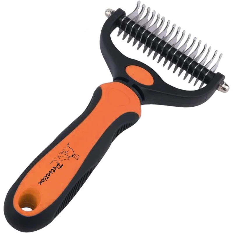 fressnapf Petsation Unterwollbürste Hundebürste orange