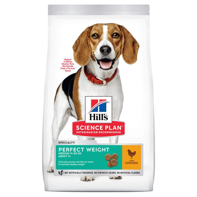 fressnapf Hill's Science Plan Perfect Weight Adult Medium Huhn 12 kg