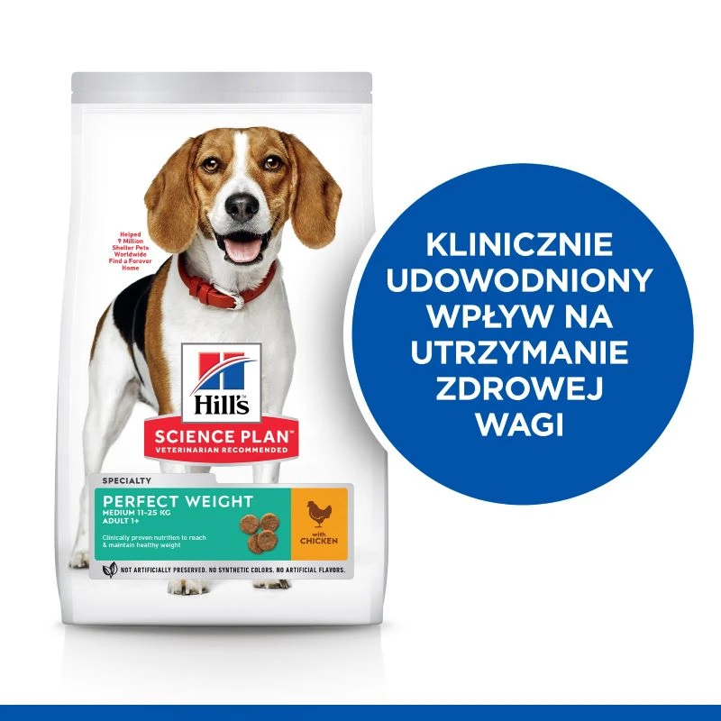 fressnapf Hill's Science Plan Perfect Weight Adult Medium Huhn 12 kg Sonderangebot der Fabrik