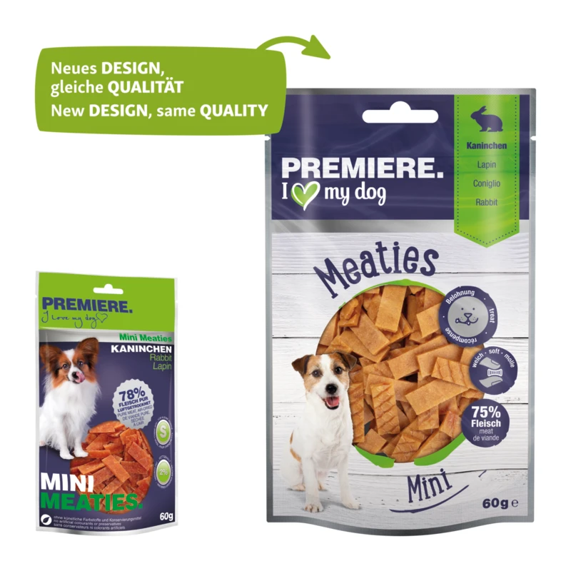 fressnapf PREMIERE Mini Meaties Kaninchen 60 g Clearance-Verkauf