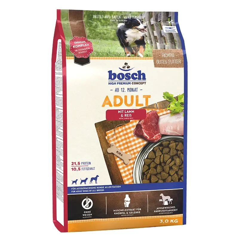 fressnapf bosch High Premium Concept Adult Lamm & Reis 3 kg