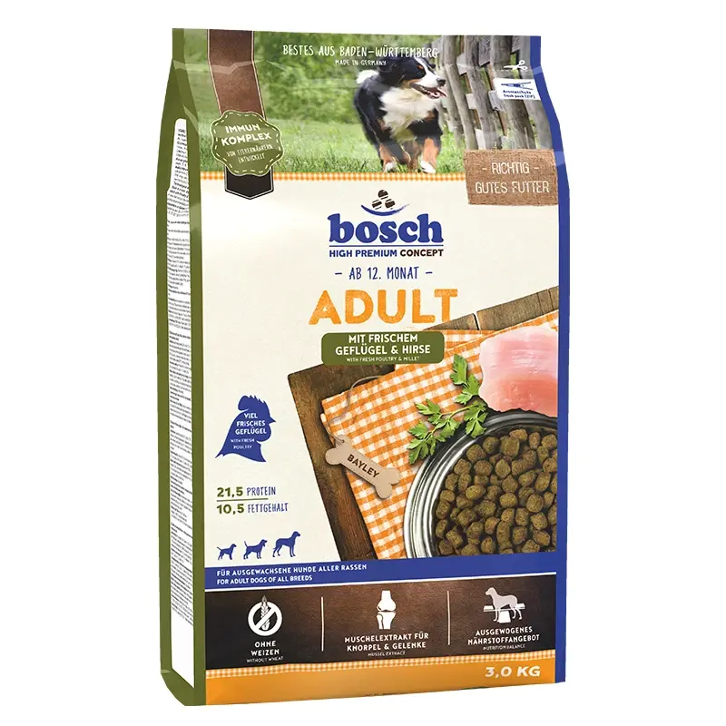 fressnapf bosch High Premium Concept Adult Geflügel & Hirse 3 kg
