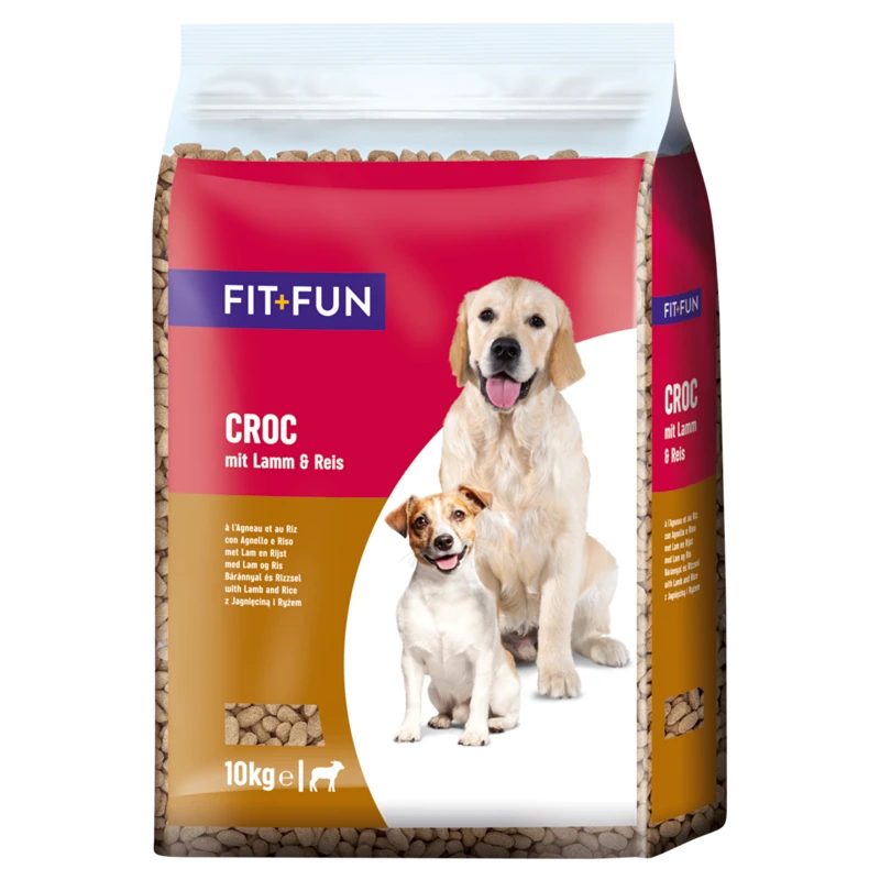 fressnapf FIT+FUN Trockenfutter Adult 10kg Lamm & Reis