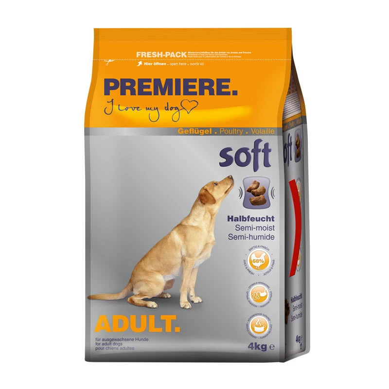 fressnapf PREMIERE Soft Geflügel 4 kg