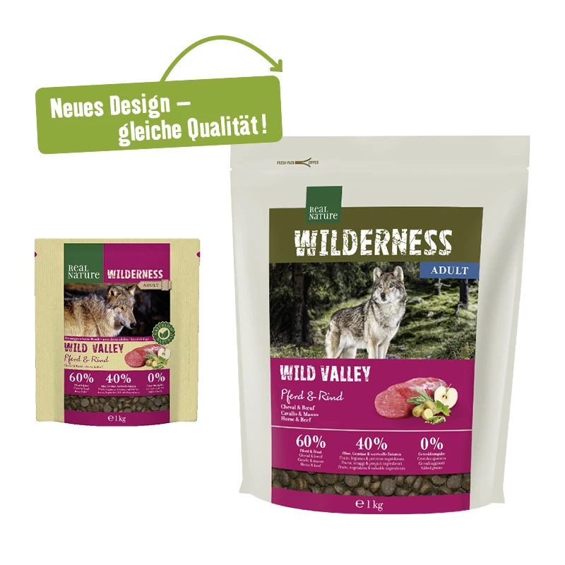 fressnapf REAL NATURE WILDERNESS Wild Valley Pferd & Rind 1 kg Black Friday
