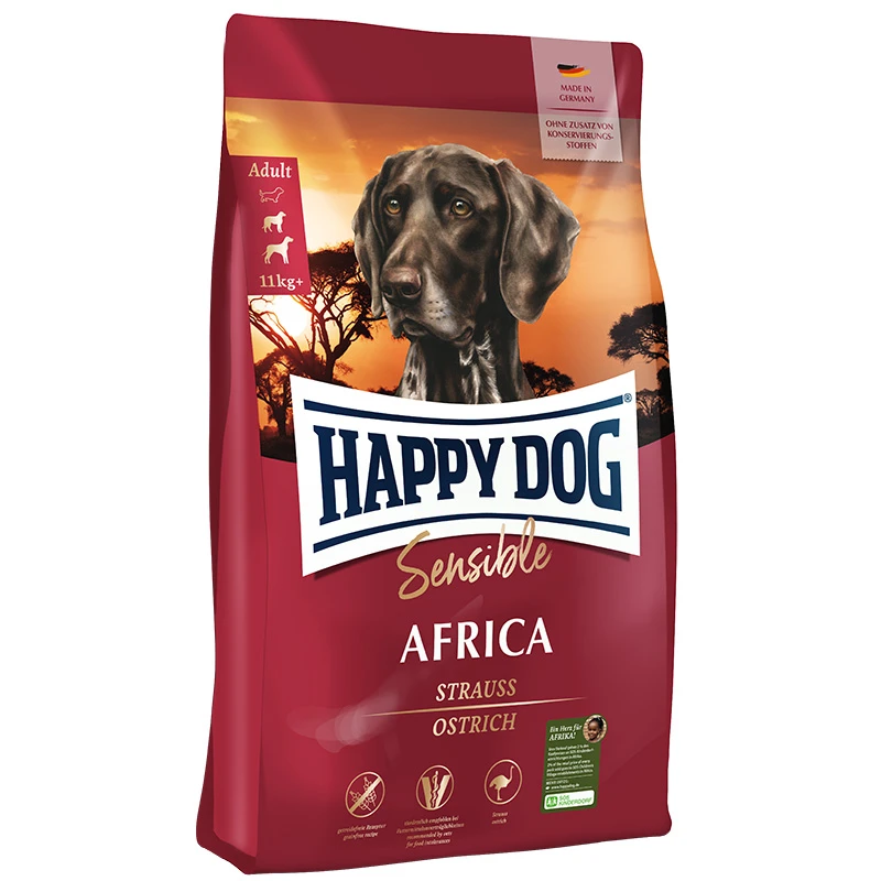 fressnapf HAPPY DOG Sensible Trockenfutter Hund Adult Africa 1 kg