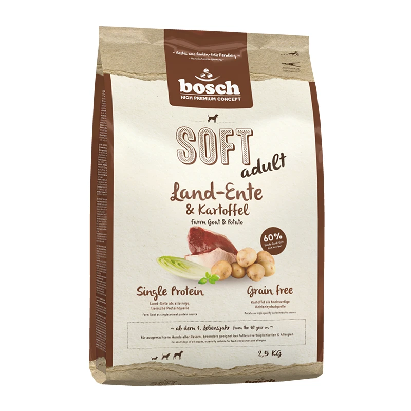 fressnapf bosch Soft Land-Ente & Kartoffel 2 5 kg