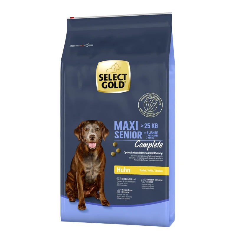 fressnapf SELECT GOLD Complete Maxi Senior Huhn 12 kg