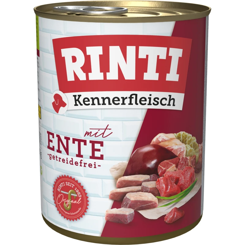 fressnapf RINTI Kennerfleisch Ente 12x800 g