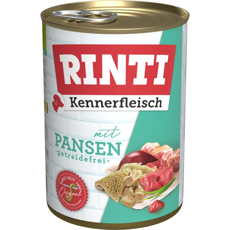 fressnapf RINTI Kennerfleisch Pansen 12x400 g