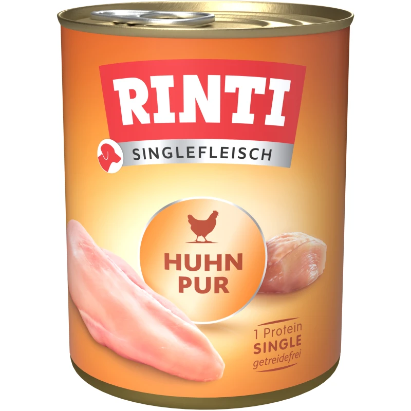 fressnapf RINTI Singlefleisch Huhn pur 6x800 g