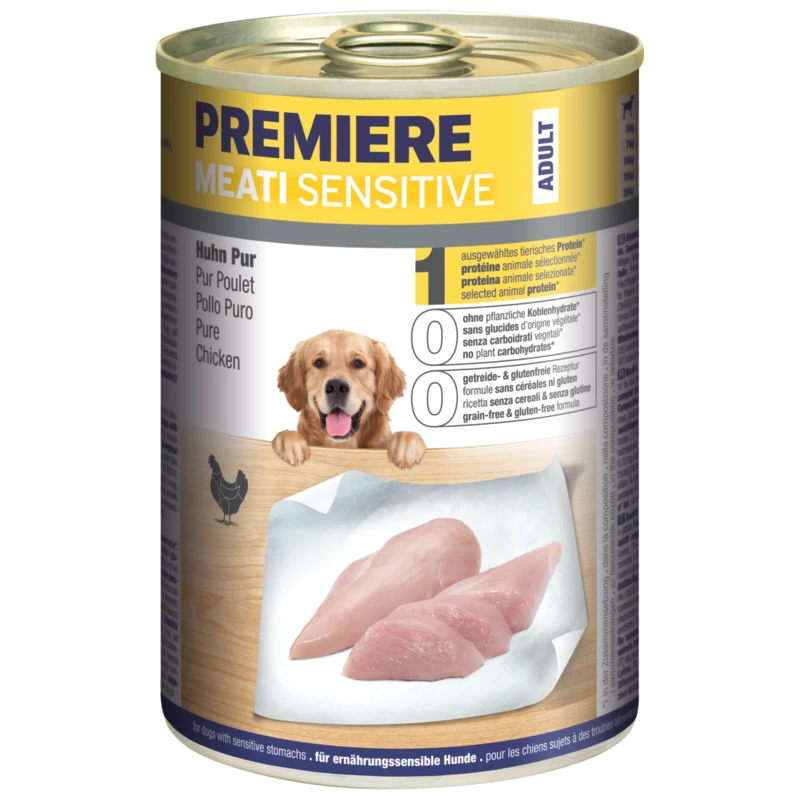 fressnapf PREMIERE Meati Sensitive Huhn pur 6x400 g