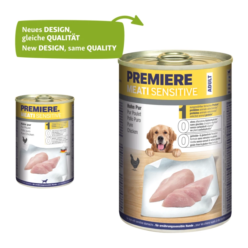 fressnapf PREMIERE Meati Sensitive Huhn pur 6x400 g Rabatte dieses Monats