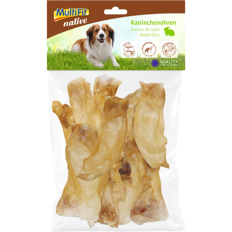fressnapf MultiFit native Kaninchenohren 100 g
