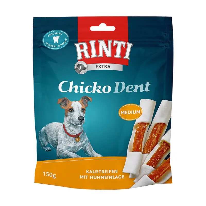 fressnapf RINTI Chicko Dent Huhn Medium 6Stk 150g