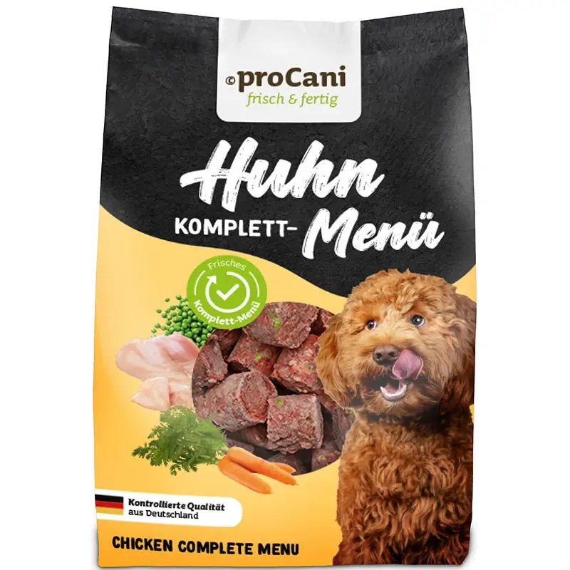 fressnapf ProCani BARF Komplettmenü Hund TK-Nuggets Napffertig 6x750 g Huhn
