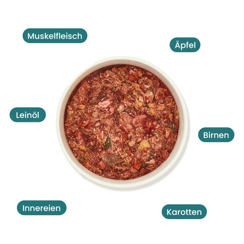 fressnapf haustierkost.de BARF Komfort PLUS Pferd Frostfutter 12 x 500 g Preisnachlass