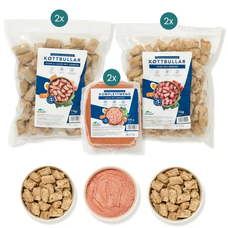 fressnapf haustierkost.de Probierpaket Finnland Menü Frostfutter Osterangebot