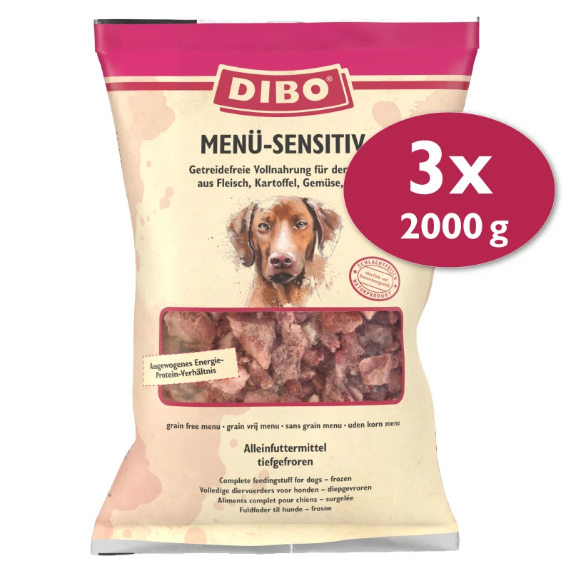 fressnapf DIBO Frostfutter Menü-Sensitiv 3x2 kg