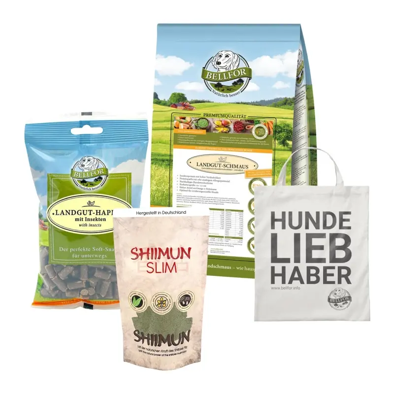 fressnapf Bellfor Diät-Futterset für mittelgroße ernährungssensible Hunderassen 2 750 g