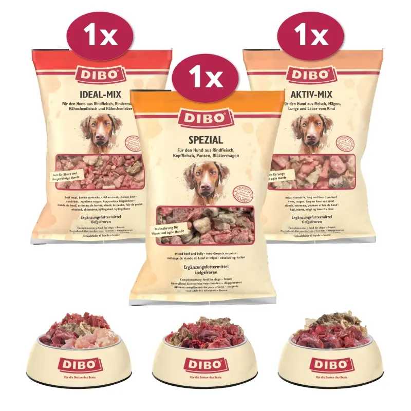 fressnapf DIBO Frostfutter Nur Mixe Bundle