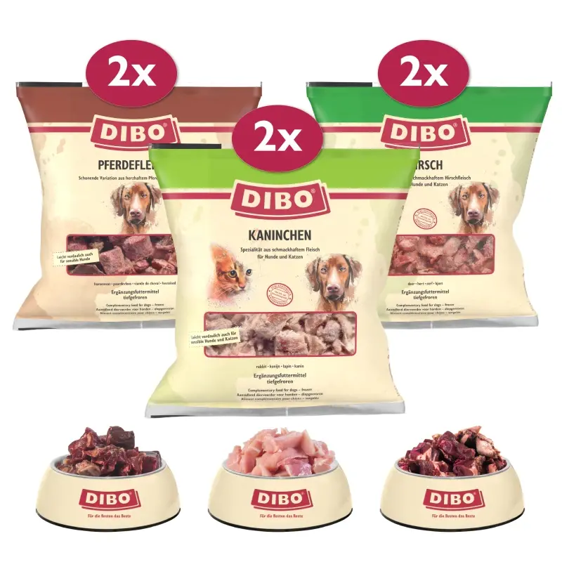 fressnapf DIBO Frostfutter Exklusive Proteine Bundle