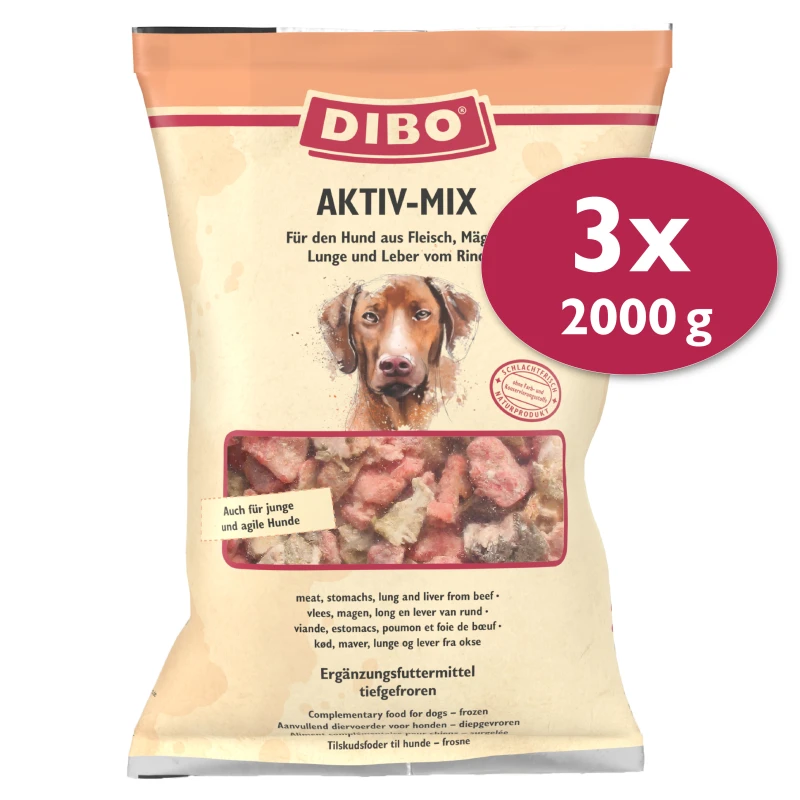 fressnapf DIBO Frostfutter Aktiv-Mix 3x2 kg