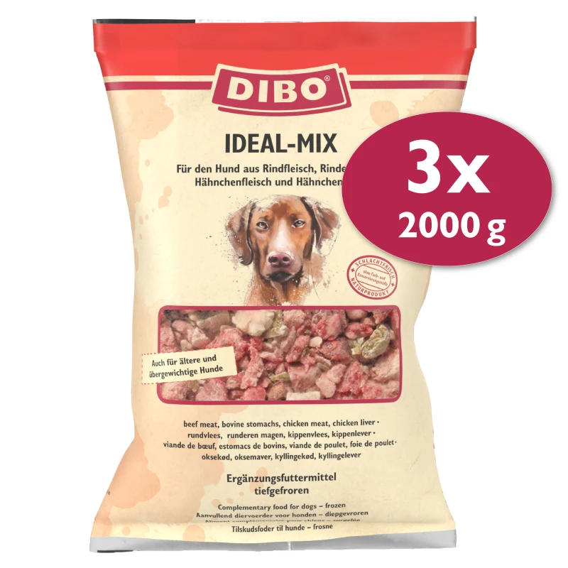 fressnapf DIBO Frostfutter Ideal-Mix 3x2 kg