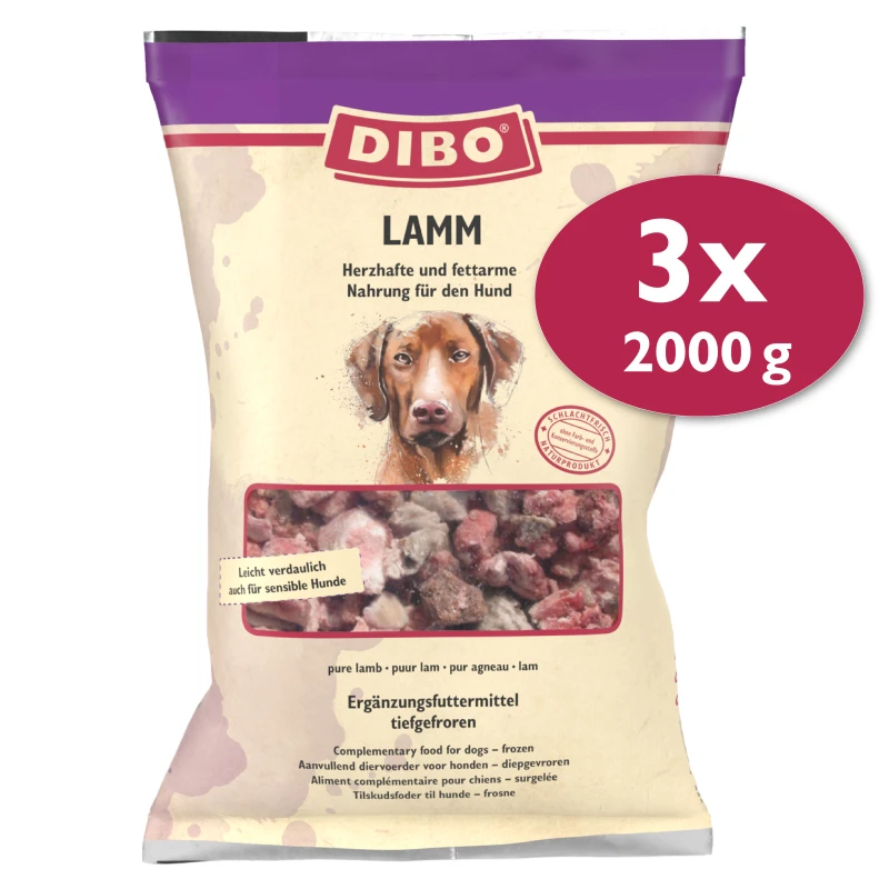 fressnapf DIBO Frostfutter Lamm 3x2 kg